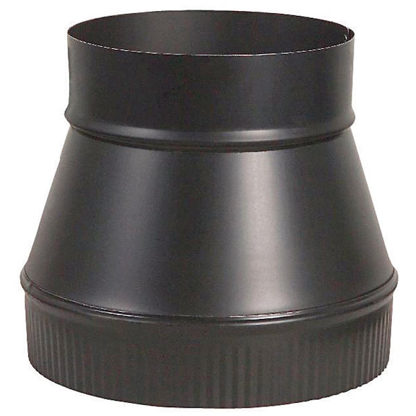 Imperial Mfg Imperial 6 in. D X 7 in. D Galvanized Steel Stove Pipe Increaser BM0061 - main